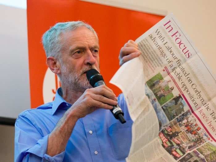 Here are the most ridiculous misrepresentations of Jeremy Corbyn in the media