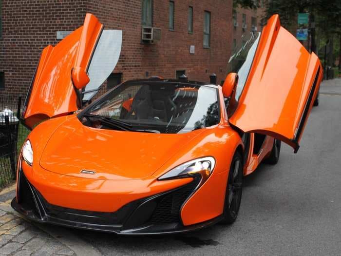 The McLaren 650S is the most attention-getting supercar you can buy