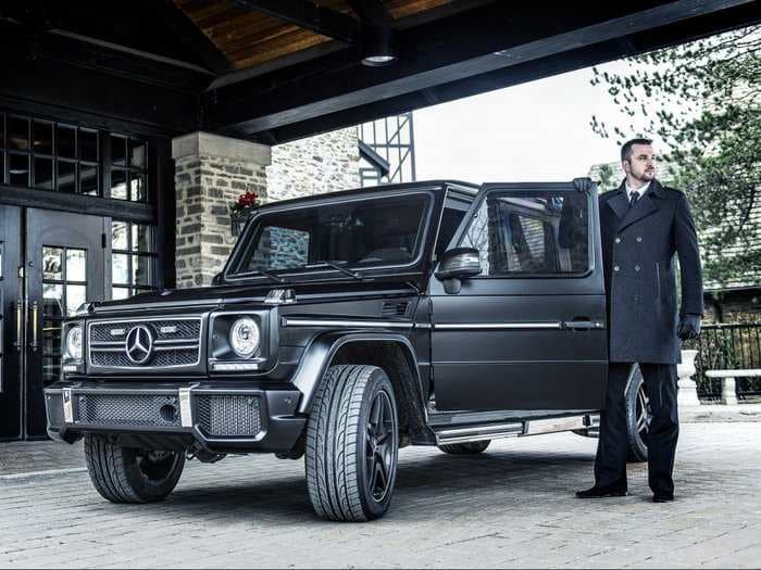 For $1 million, you can get this Mercedes that's like an armored private jet for the road