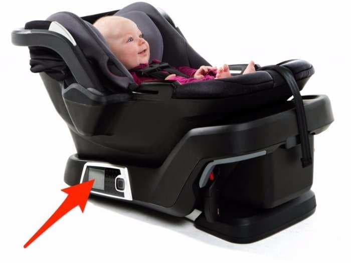 This self-installing car seat is designed to eliminate human error