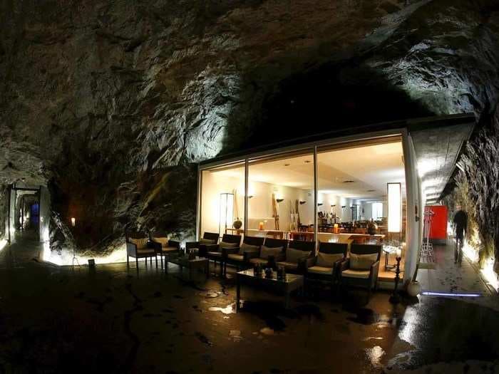 Thousands of abandoned military bunkers remain hidden in the mountains of Switzerland