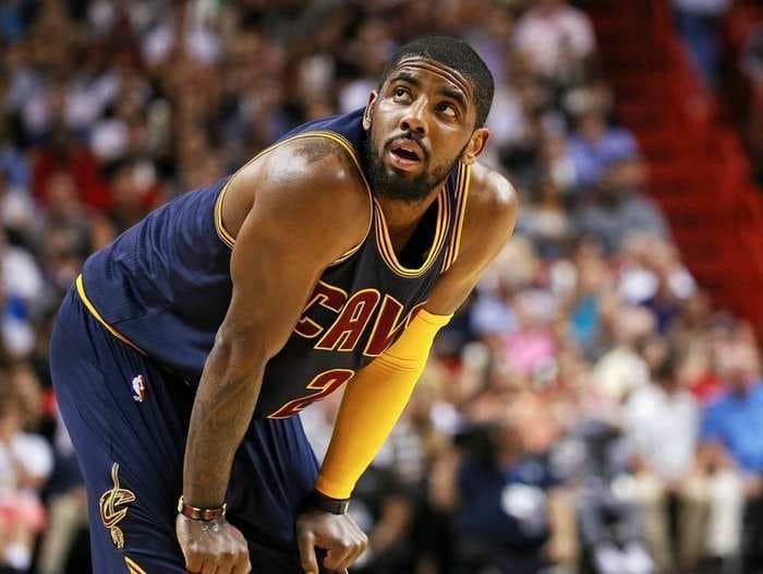 Kyrie Irving has a great perspective on how crazy the transition to the NBA is for young players