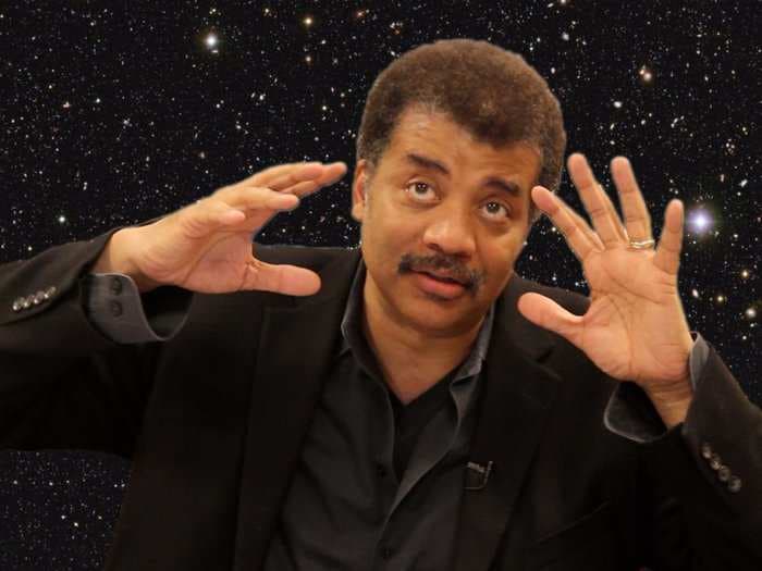 A rapper who says the Earth is flat just released a song that bullies Neil Tyson and calls science a 'cult'
