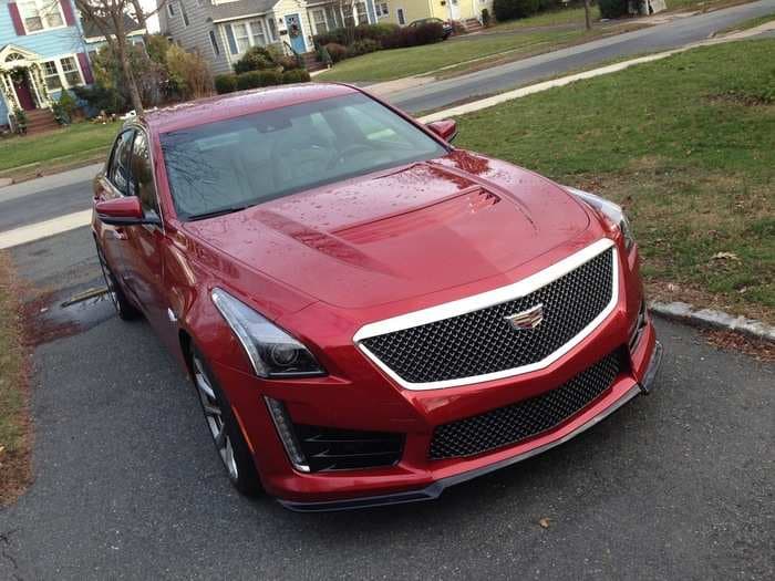 Even if you're getting old, the Cadillac CTS-V will make you feel young