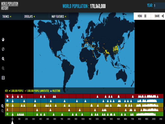 4 interactive maps to predict the
future of the world