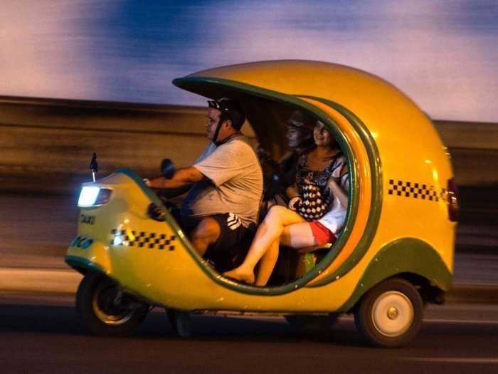 Forget the classic cars - these goofy-looking taxis are the best way to get around Havana