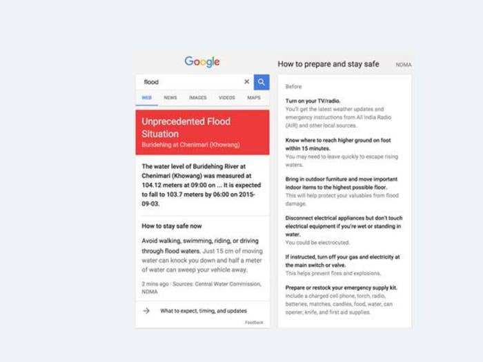 Google's new feature 'Flood Alerts' to be available in India now