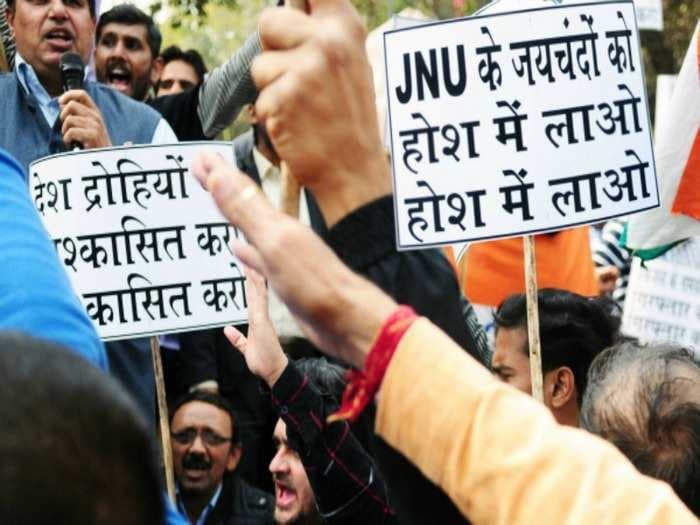 JNU uproar: Right to dissent or playing the propaganda