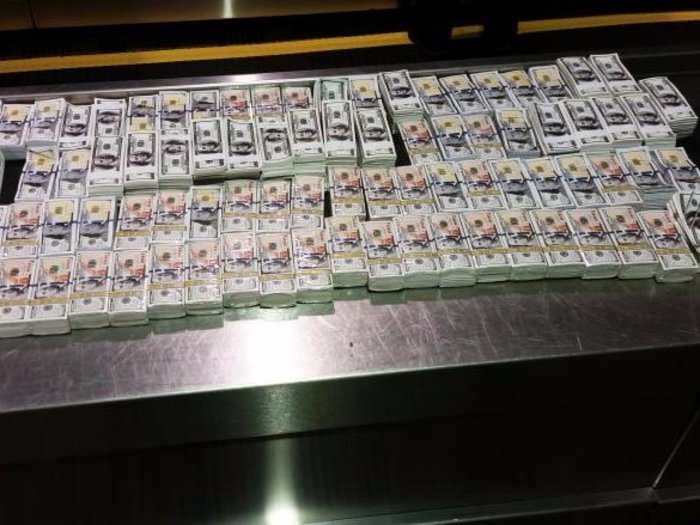 Customs seize $4.65 million in 'hell money'