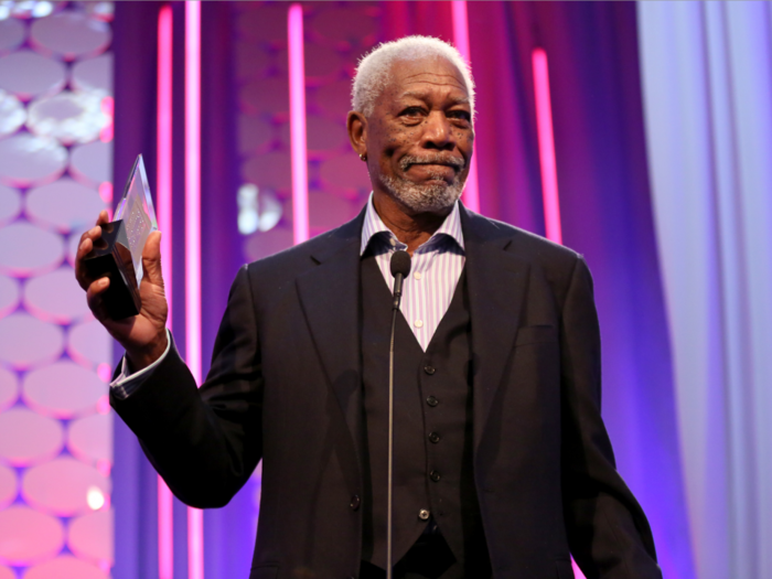 Morgan Freeman narrates a Hillary Clinton ad describing her life story