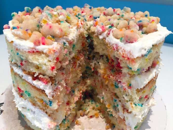 New Yorkers love Momofuku's classy birthday cake that tastes just like Funfetti