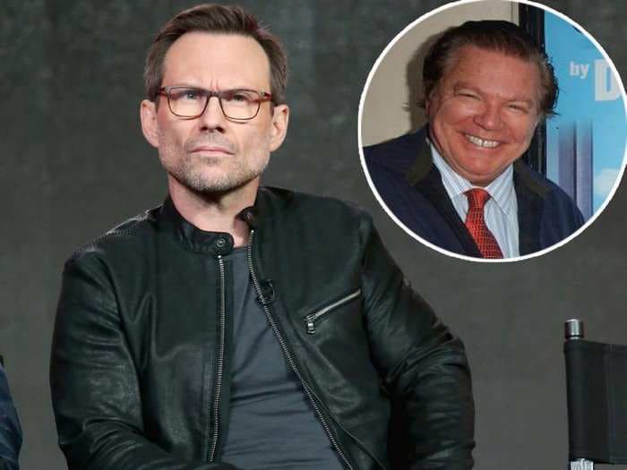 Christian Slater is being sued by his father for $20 million in damages