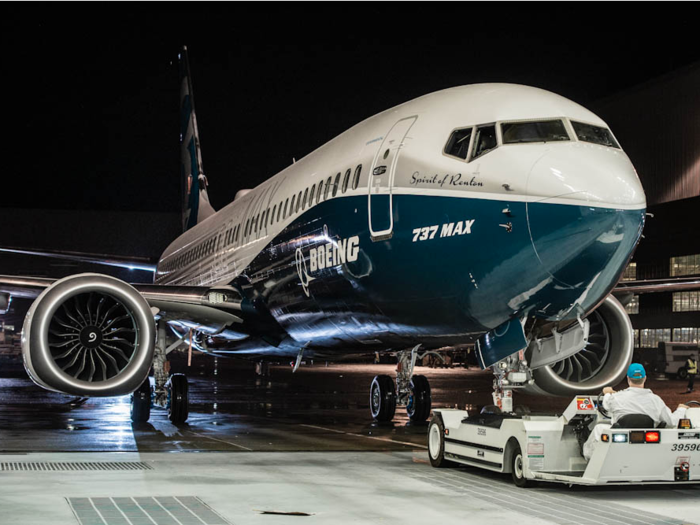 This is Boeing's newest airliner: the 737 Max