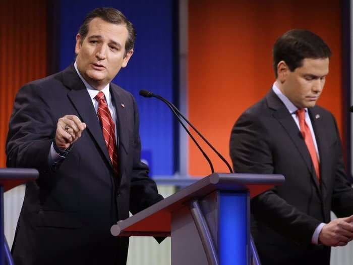 Ted Cruz allies are taking a huge gamble on squashing Marco Rubio