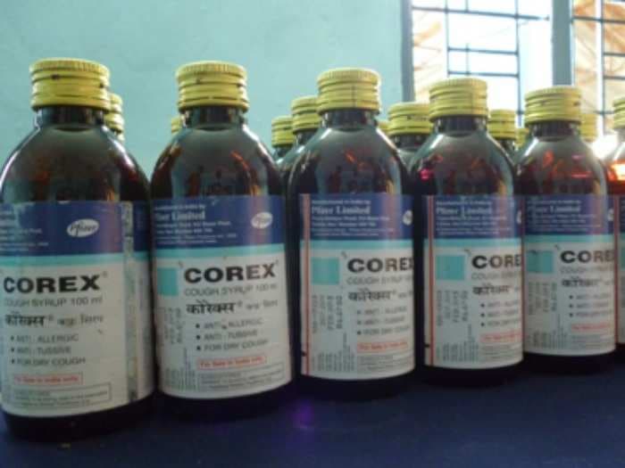 Pfizer India has stopped selling Corex cough syrup after regulators’ ban