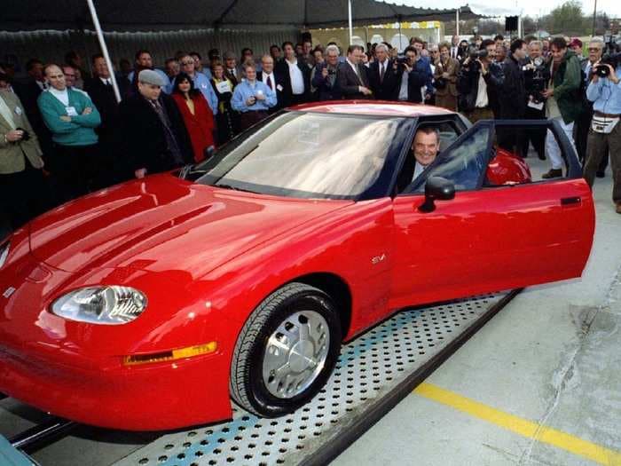 Here's the story behind GM's revolutionary electric car from the 90s that disappeared