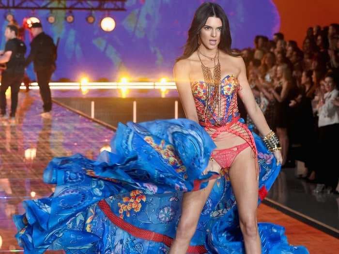 Kendall Jenner says she hasn't worked out since the Victoria's Secret Fashion Show