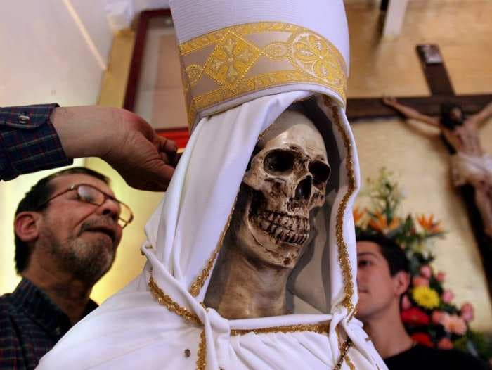 Saint Death: The secretive and sinister 'cult' challenging the power of the Catholic Church