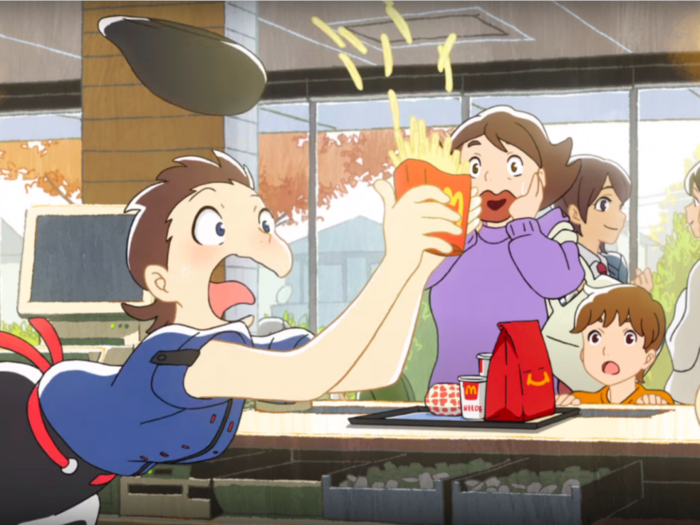 McDonald's is trying to recruit more Japanese staff with this bizarre anime ad