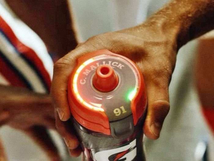 Gatorade is developing a 'smart cap' that keeps track of hydration