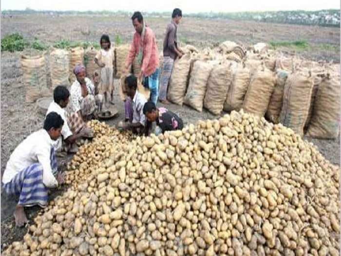 Sky rocketing prices of potato, chilli bring tears