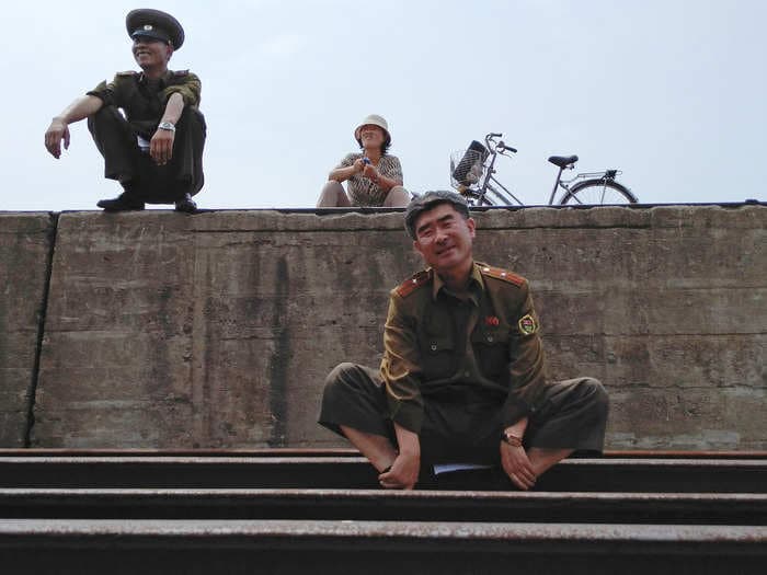 A photographer captured these dismal photos of life in North Korea on her phone