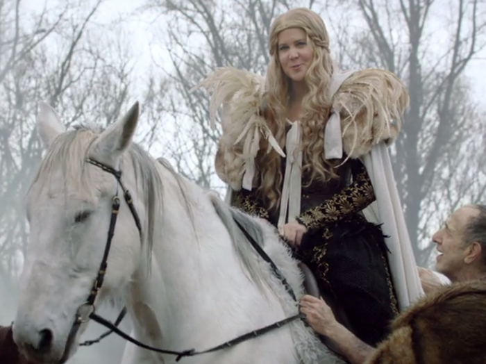 Amy Schumer made a 'Game of Thrones' parody that answers the big Jon Snow question