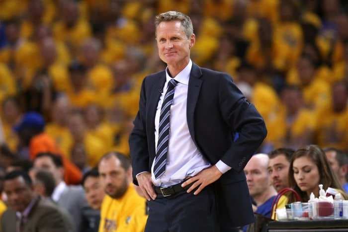 Steve Kerr had a funny hypothetical to describe how good the Warriors are