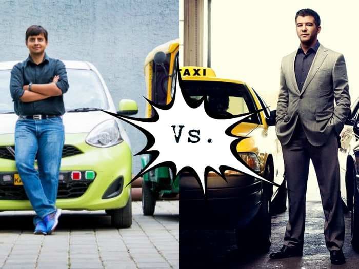 The Ola-Uber rivalry in India – when
competition became ridiculous