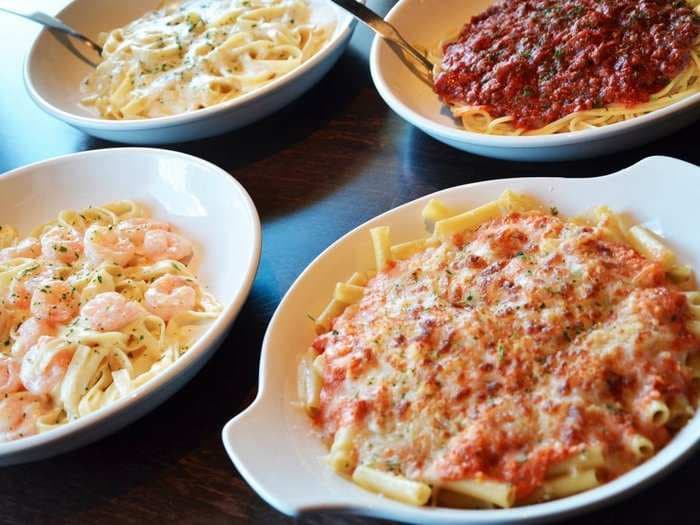 Olive Garden is still breaking one of the fundamental rules of cooking pasta