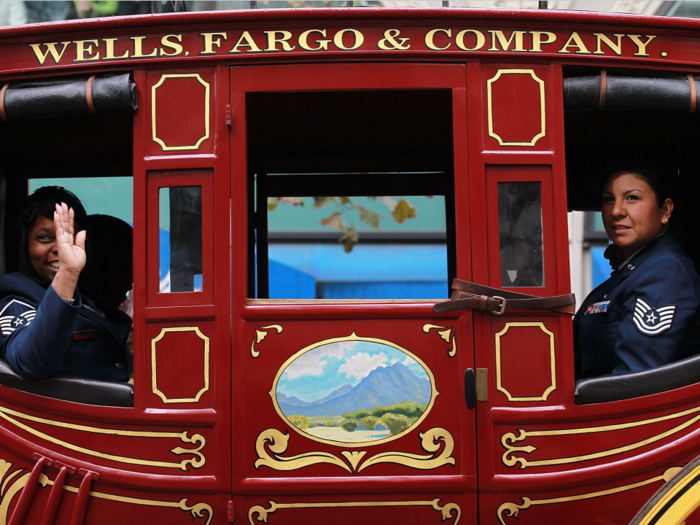 Here comes Wells Fargo...