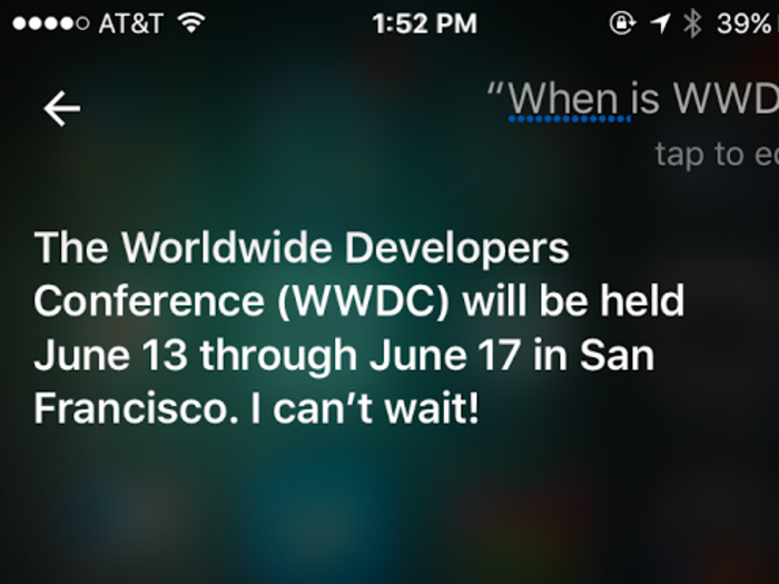 Apple's annual summit for app creators is hitting San Francisco on June 13