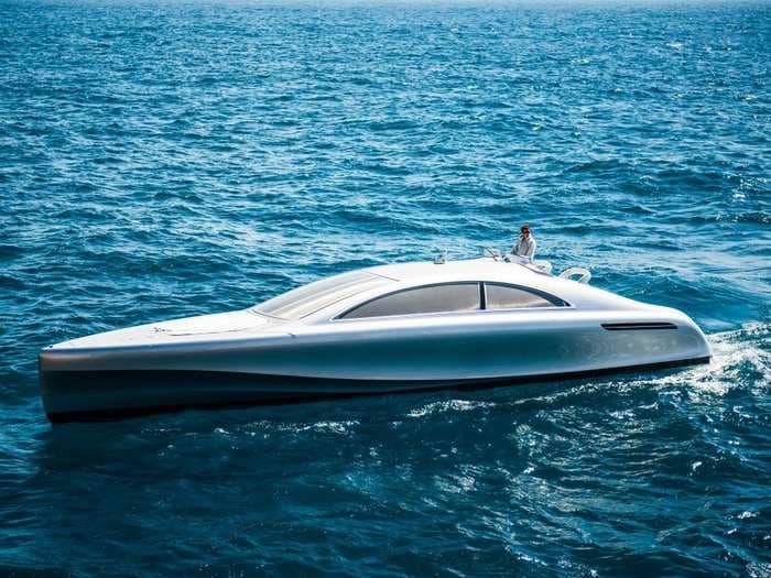 Mercedes-Benz designed a yacht to be just as luxurious as their top-line car