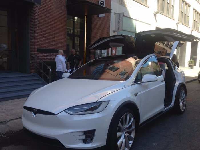 We took Tesla's $132,000 Model X for a drive around New York City and were completely blown away