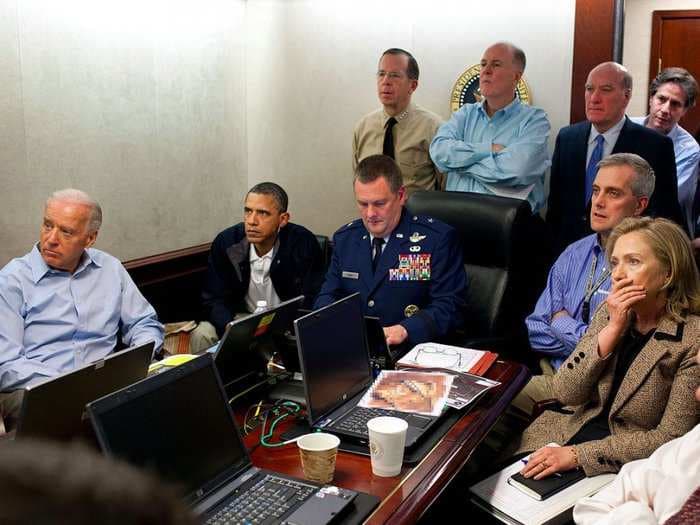 Here's the story behind one of the most iconic photos from the bin Laden raid