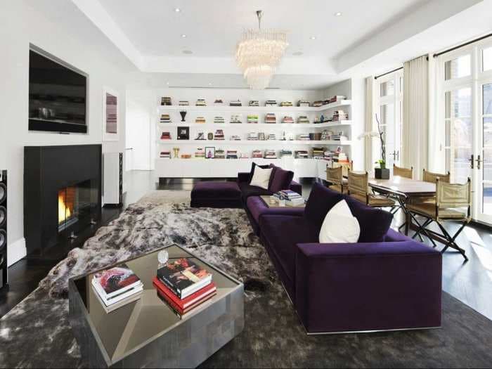 The opulent penthouse owned by the co-founder of Jimmy Choo just got another price chop