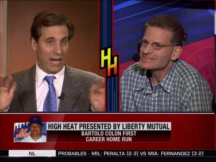 Chris 'Mad Dog' Russo went on a epic rant downplaying the significance of Bartolo Colon's huge home run