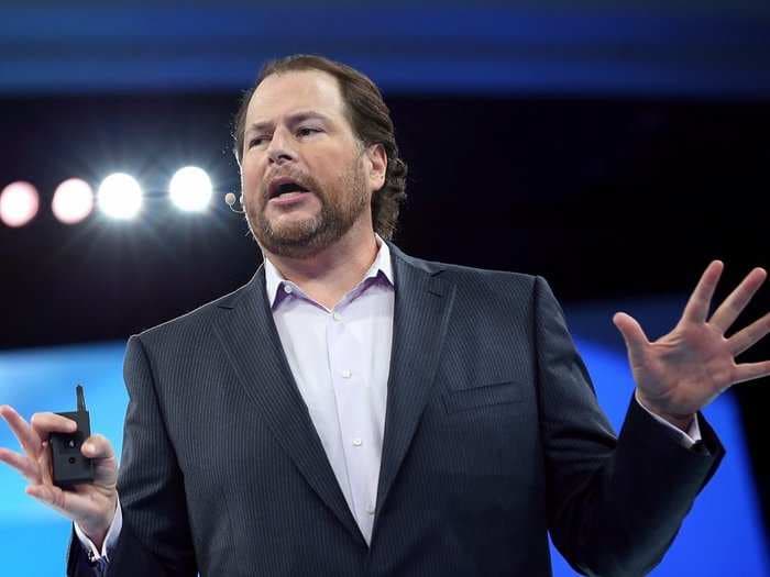 Salesforce CEO Marc Benioff just made a bold prediction about the future of tech