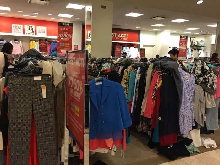 We went to Macy's and saw why the brand is in a tailspin