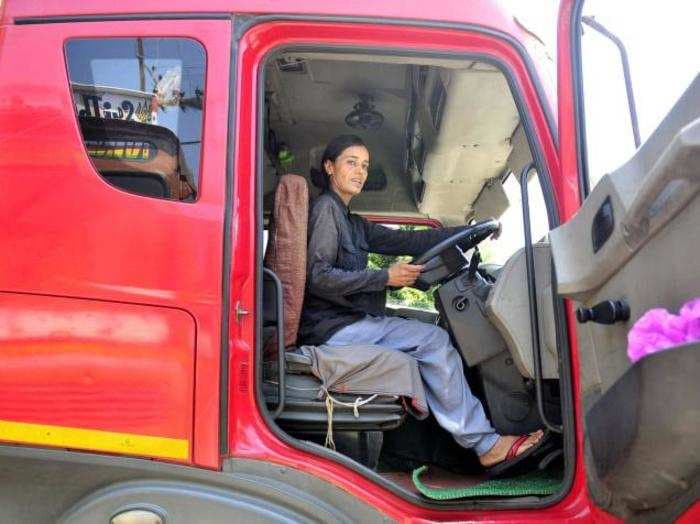 Meet the most qualified Indian truck driver, who’s also a mother of two