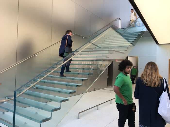 Apple spent $1 million on the stairs in the new San Francisco Apple Store