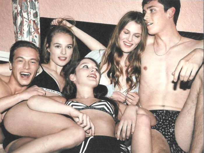 Jack Wills ads banned for showing 'sexualized' images of a 'pyjama party' to teenagers