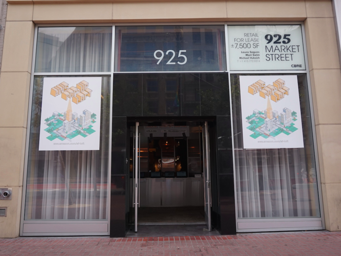 Amazon has a WeWork-like 'pop-up' space in downtown San Francisco - here's what it looks like