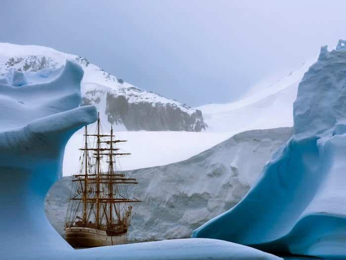 Photographer reveals what it's like to sail to one of the most isolated places on Earth