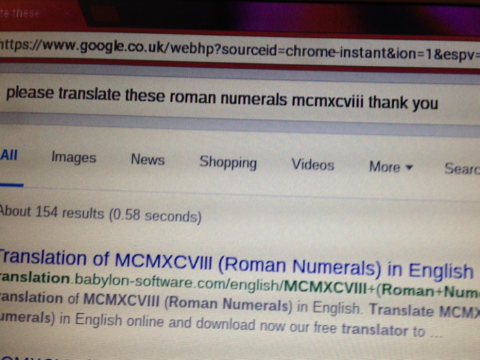 A British grandma's extremely polite Google search is going viral