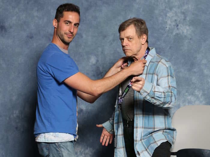 This 'Star Wars' superfan blew his $400 tax refund on glamour shots with the cast