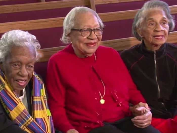 Three lifelong friends just celebrated their 100th birthdays together