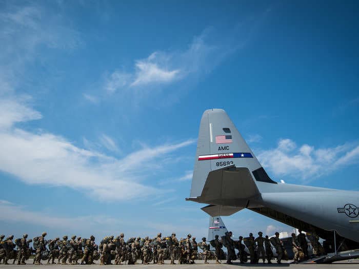 Incredible photos from the US Army's massive European airborne training operation