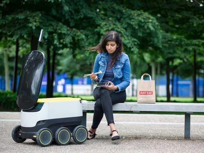 Just Eat is going to start delivering takeaways with robots