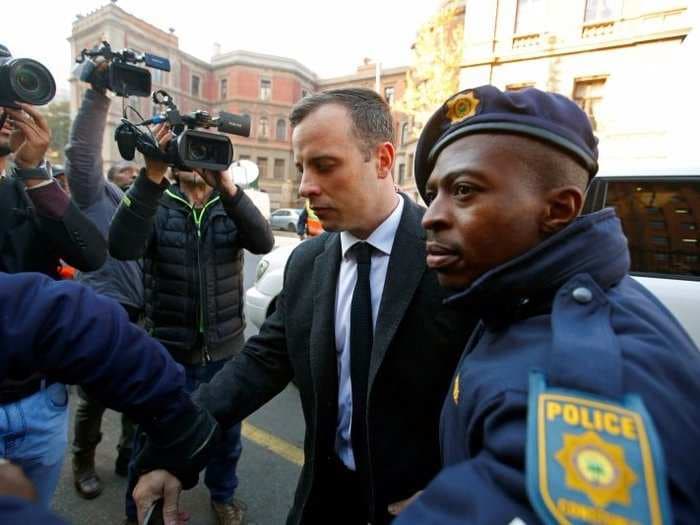 Pistorius is in court for sentencing on murder conviction